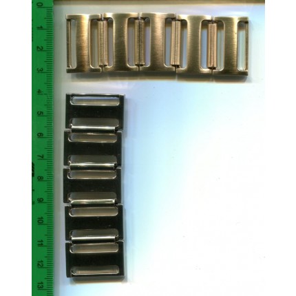 Łącznik metalowy odzieżowy łańcuch KL-085 w. 6 