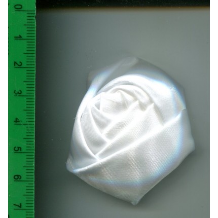 Róża atłasowa biała KMO-022 1 szt.