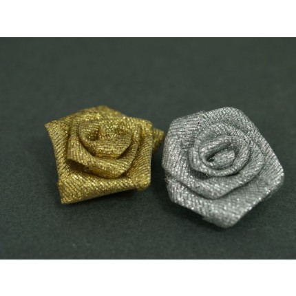 Różyczki metaliczne 3cm RM-04