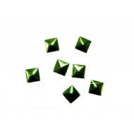 Blaszki termoprzylepne HFM-02/K 6mm kwadraty zielone