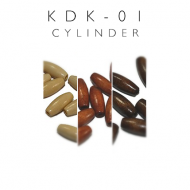 Koraliki drewniane cylindryczne KDK-01 w. 030