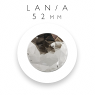 kamienie akrylowe srebrne koło 52mm szlif stożkowy LAN/A-52mm