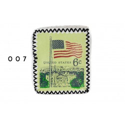 Naszywka łatka znaczek pocztowy 07 APL-100