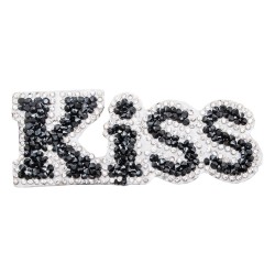 Aplikacja termo kryształki napis KISS APL-455