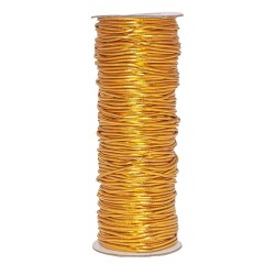 Guma lureksowa 2mm te-2.0-złoto żółte