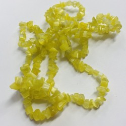 Kamień naturalny sieczka jadeit cytrynowy żółty SK-02/6mm