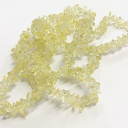 Kamień naturalny sieczka jadeit transparentny żółty SK-02/6mm