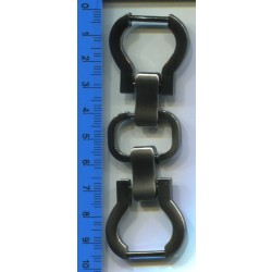 Łącznik metalowy odzieżowy KL-043 w. 6 1 szt.