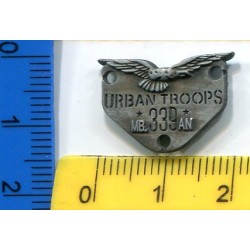 Emblemat odzieżowy blaszka metalowa KL-076 w. 10