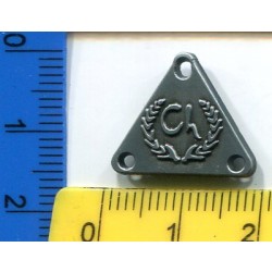 Emblemat odzieżowy blaszka metalowa KL-076 w. 9
