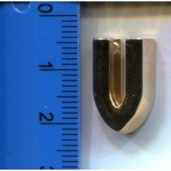 Metalowy element ozdobny do dekoltu bluzki złoty KL-283 w. 37