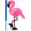 Naszywka różowe flamingi APL-326 10szt.