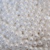 Koraliki plastikowe perły z połyskiem TP-10mm/A 1 kg.