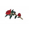 Naszywka róża haft APL-601